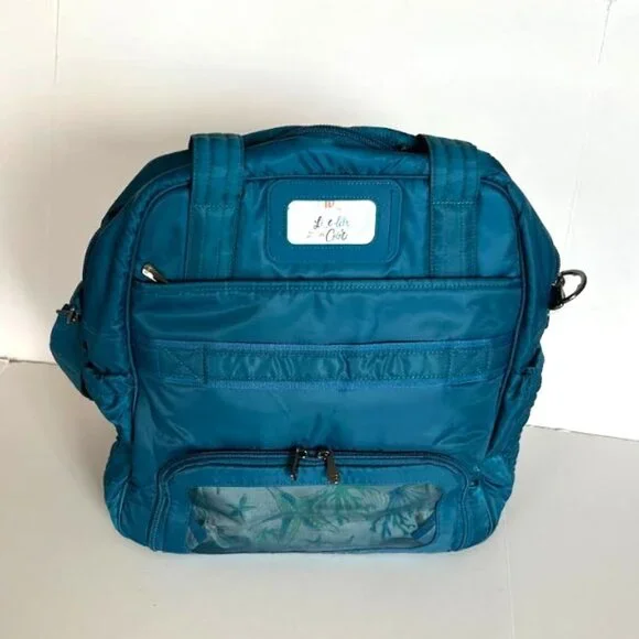 Lug Puddle Jumper LE Convertible Tote Bag Ocean Blue - Picture 11 of 13